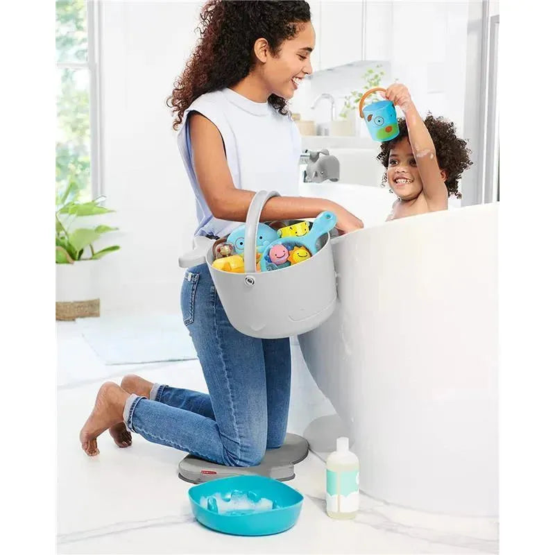 Moby Bath Toy Bucket Gift Set for Endless Fun