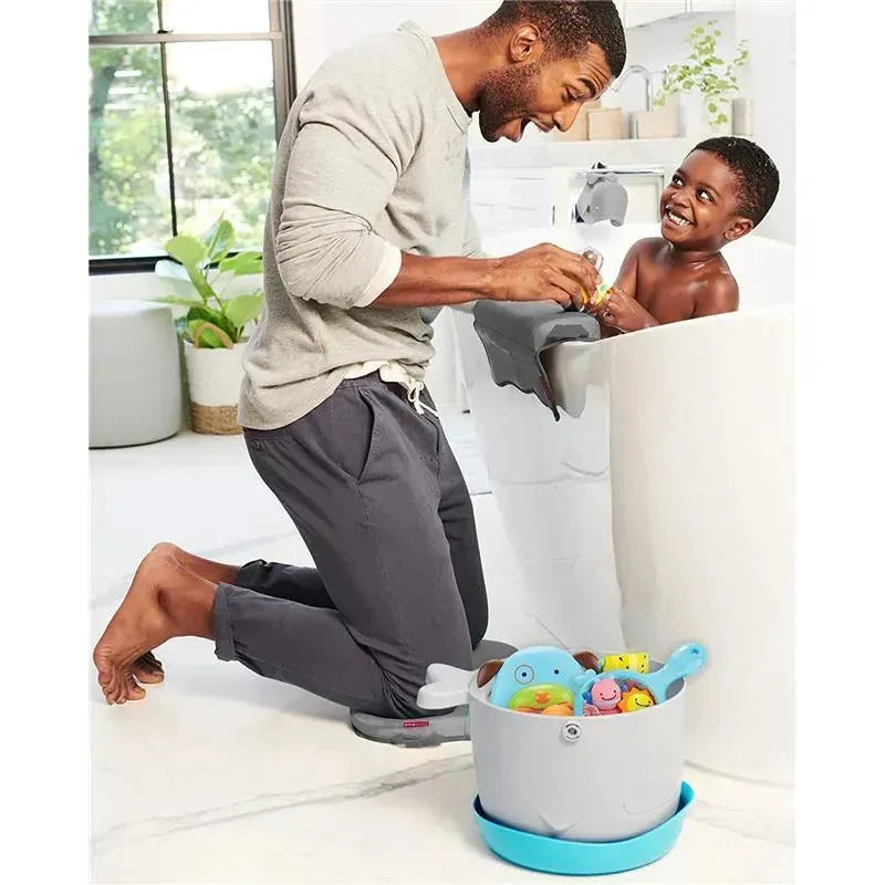 Moby Bath Toy Bucket Gift Set for Endless Fun