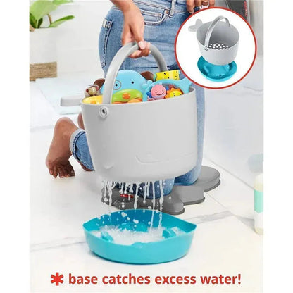 Moby Bath Toy Bucket Gift Set for Endless Fun