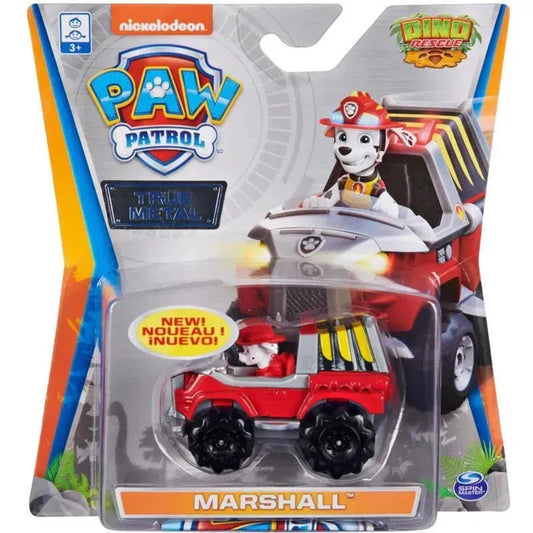 Spin Master – PAW Patrol True Metal Dino Rescue Marshall Figur