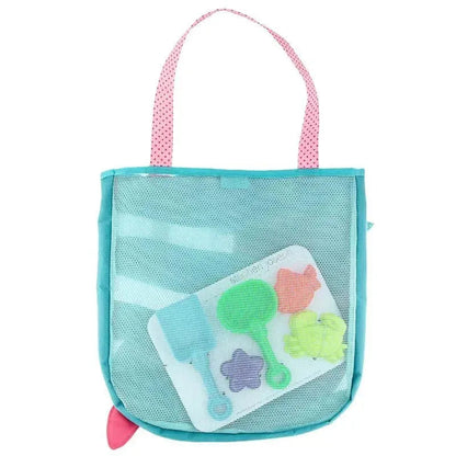 Conjunto de bolsa de playa de sirena y juguete de arena