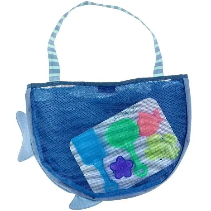 Shark Beach Tote and Sand Toy Set
