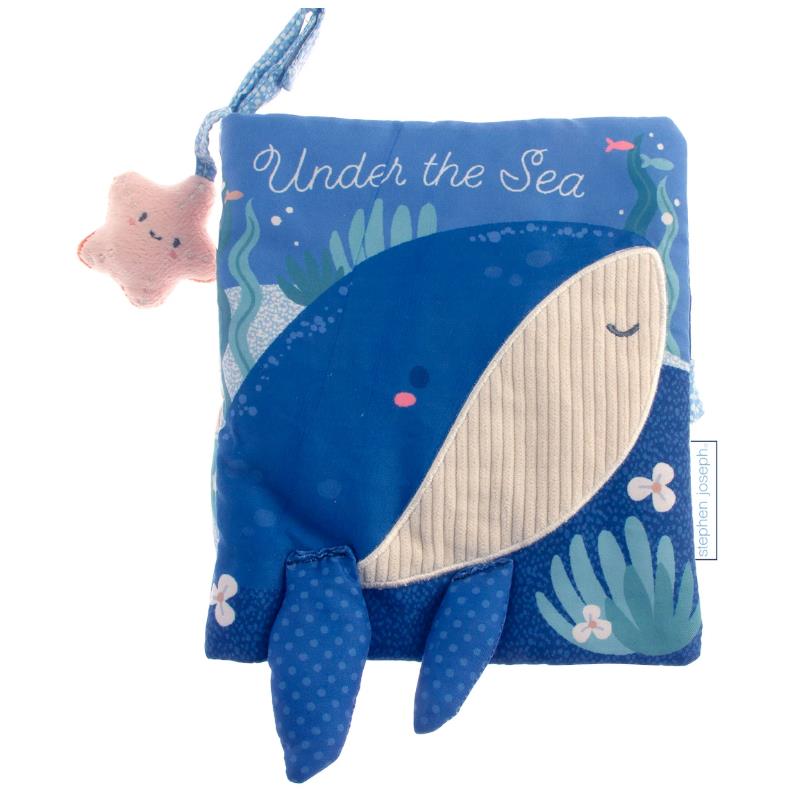 Stephen Joseph - Soft Sea-Themed Book for Kids