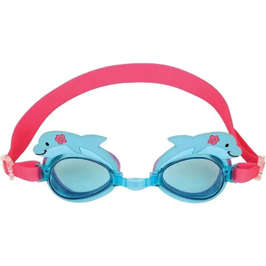 Dolphin-Themed Baby Swimming Goggles