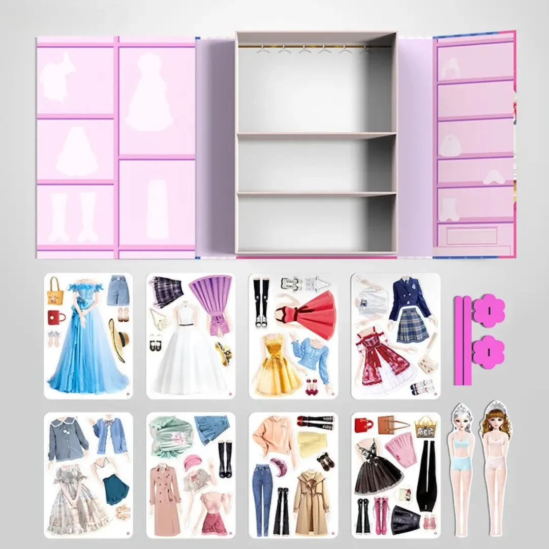 Styldoll Criativae - Magnetic Dress Up Doll with Endless Outfits