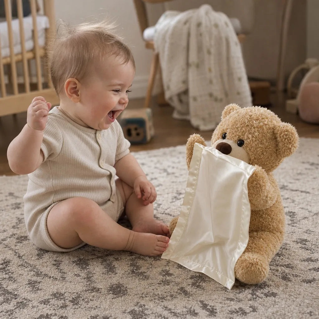 Peekaboo Teddy Criativae - Interactive Peekaboo Bear for Babies