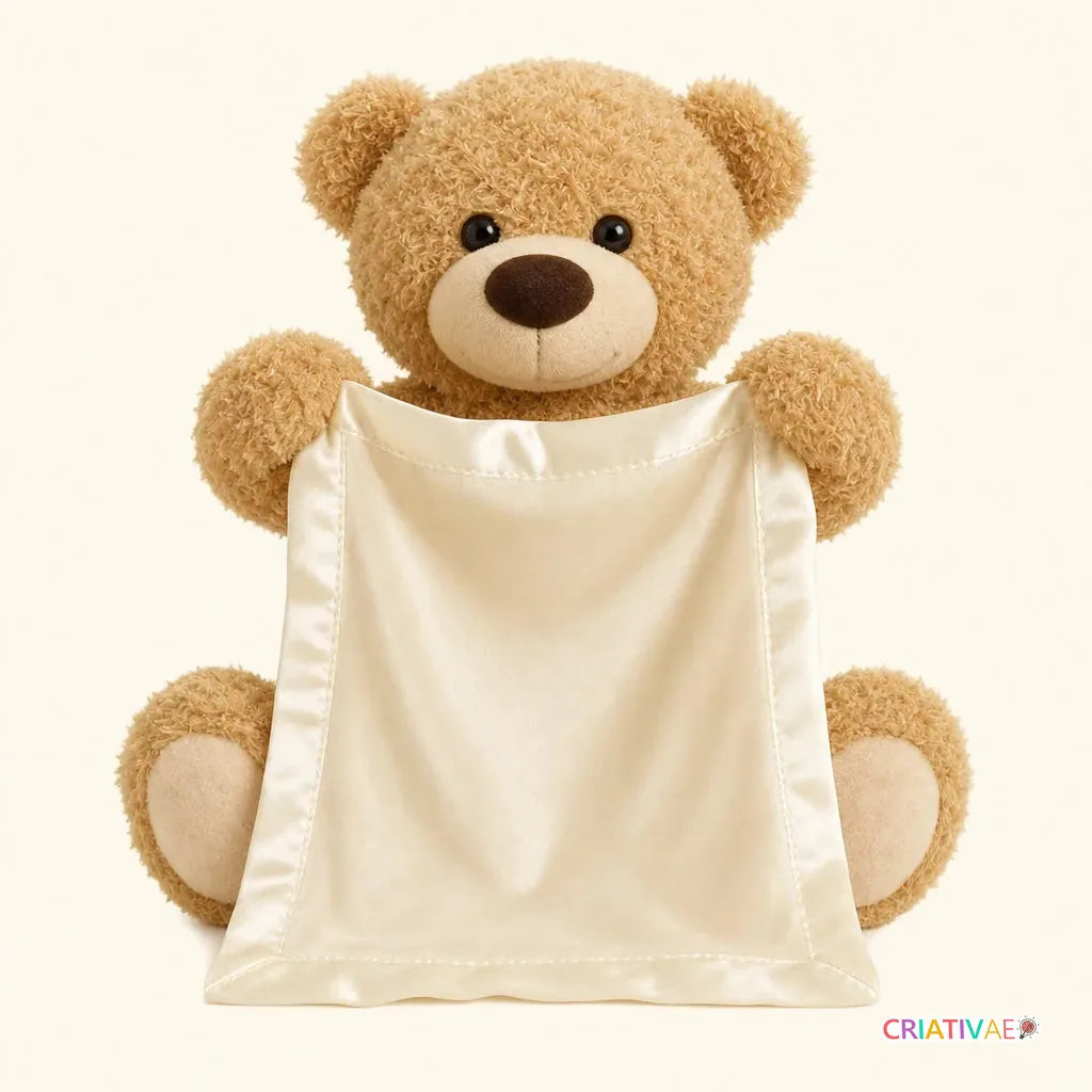 Peekaboo Teddy Criativae - Interactive Peekaboo Bear for Babies