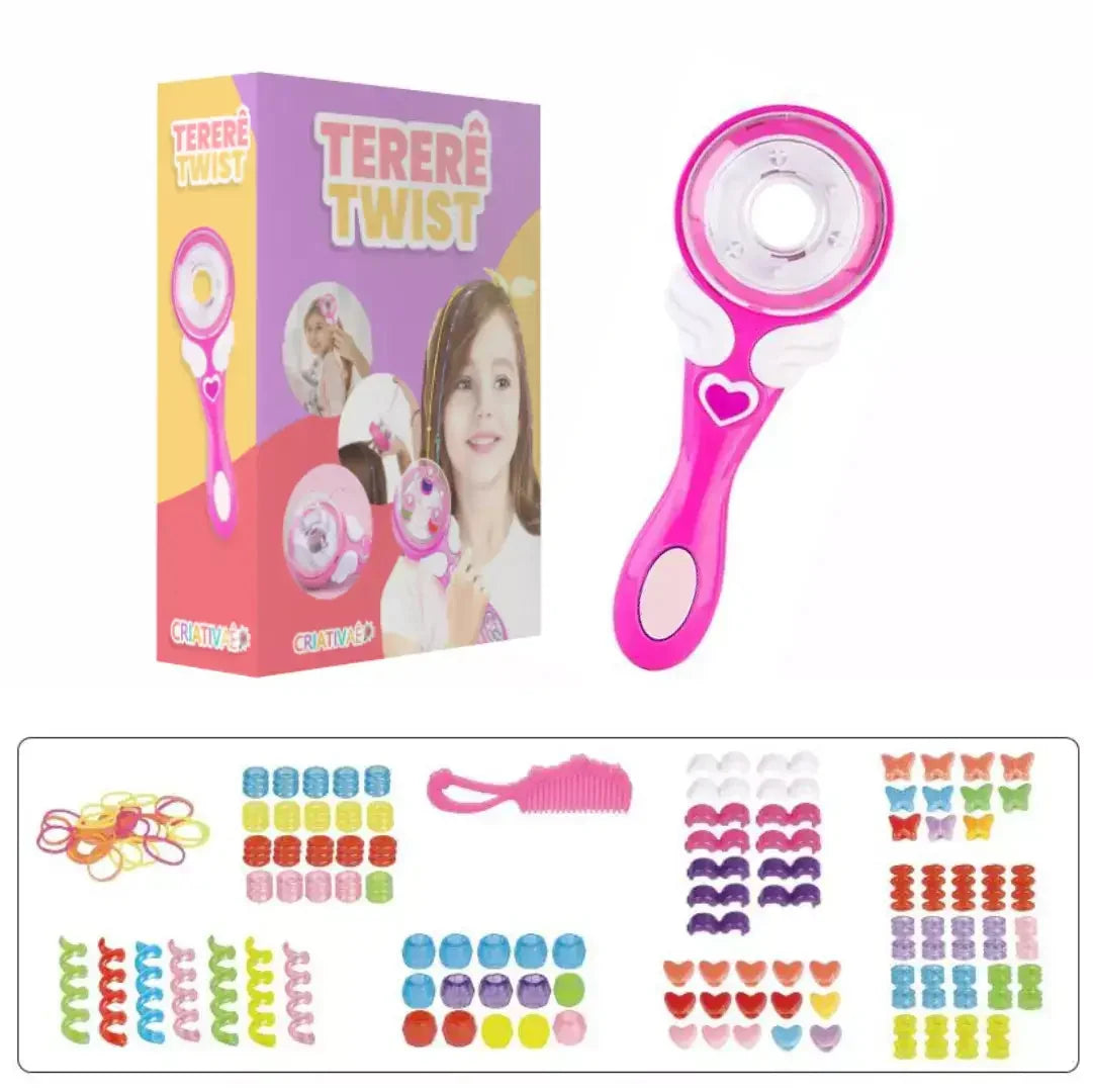 Braid Fairy Criativae - Kids Hair Wrap Styler With Colored Thread
