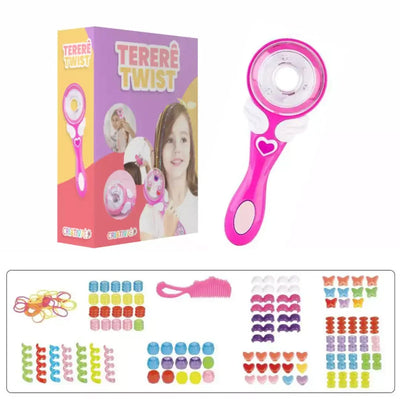 Braid Fairy Criativae - Kids Hair Wrap Styler With Colored Thread